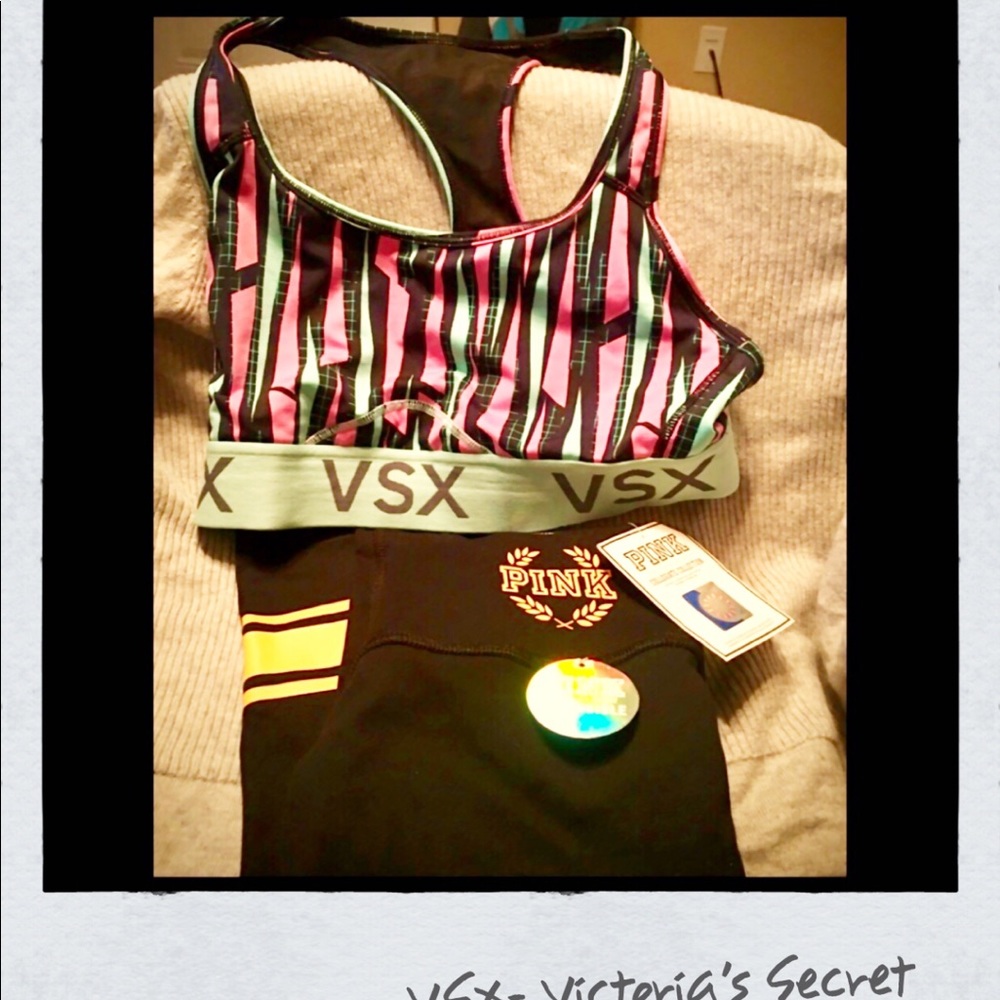 V.S. NWT leggings,Sports Bra